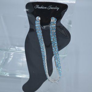 NWT Blue Crystal Anklet (or Bracelet)